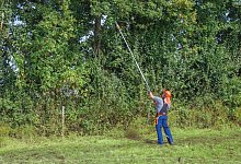 Arbeit mit Hochentastern - Foto: Klaus Erich Haun