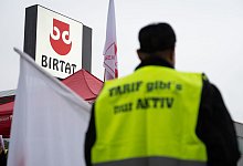 Warnstreik in Dönerfabrik von Birtat - Markus Lenhardt/dpa