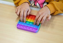 Hype um Trendspielzeug Pop-Its - Foto: Guido Kirchner/dpa