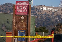 Br&auml;nde in Kalifornien - Damian Dovarganes/AP/dpa