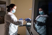 Testlabor - Foto: Sebastian Kahnert/dpa-Zentralbild/dpa