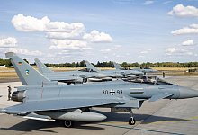 Eurofighter - Daniel Karmann/dpa