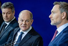 Scholz äußert sich zu Haushalts-Gutachten - Michael Kappeler/dpa