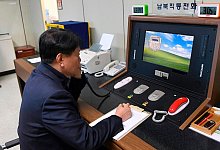 Kommunikation - Foto: South Korea Unification Ministry/Yonhap/AP/dpa/ARchiv