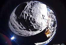 Nach erster kommerzieller Mondlandung - -/Intuitive Machines via AP/dpa