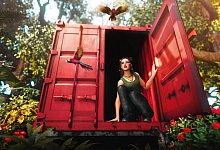 Nina Chuba hat eigene Insel im Online-Videospiel «Fortnite» - Philip Geißler/dpa