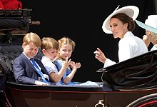 Prinzessin Kate und ihre Kinder - Chris Jackson/Pool Getty/AP/dpa