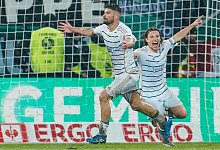 1. FC Saarbr&uuml;cken - Borussia M&ouml;nchengladbach - Uwe Anspach/dpa