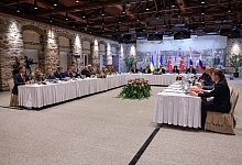 Ukraine-Krieg - Verhandlungen in Istanbul - Handout/T&uuml;rkisches Au&szlig;enministerium/dpa