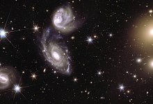 Erster Teil der "Euclid"-Himmelskarte ver&ouml;ffentlicht - Esa/Euclid Consortium/dpa