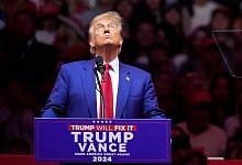 Wahlkampf in den USA - Trump - Evan Vucci/AP/dpa