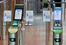 Airport Hamburg: Slot für Sicherheitskontrolle buchbar - Georg Wendt/dpa