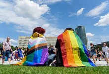 Pride-Parade in Bratislava - Pavol Zachar/TASR/dpa