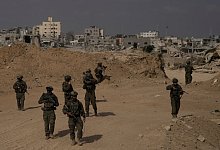 Israelische Soldaten im Gazastreifen - Leo Correa/AP/dpa