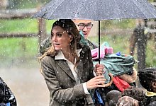 Prinzessin Kate und Prinz William besuchen Natural History Mueum - Eddie Mulholland/Pool Daily Telegraph/AP/dpa