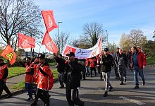 Warnstreik IG Metall - Nadine Uphoff