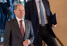 Olaf Scholz und Markus Söder - Foto: Peter Kneffel/dpa