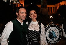 Ed Westwick und Amy Jackson - Felix H&ouml;rhager/dpa