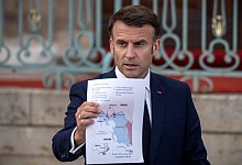 Emmanuel Macron - Michael Kappeler/dpa