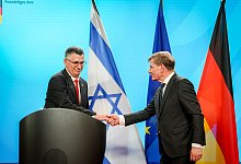 Israels Au&szlig;enminister in Berlin - Kay Nietfeld/dpa