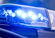 Polizei Blaulicht - Lino Mirgeler/dpa