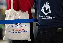 Die Junge Alternative löst sich auf. - Sebastian Kahnert/dpa