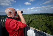 Feuerwachturm in Nordrhein-Westfalen - Henning Kaiser/dpa