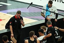 Die deutschen Basketballer - Matthias Stickel/dpa