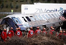 Zugungl&uuml;ck in Griechenland - Giannis Papanikos/AP