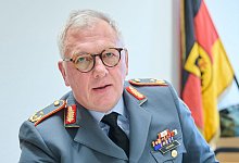 Andreas Henne - designierter Kommandeur Heimatschutzdivision - Annette Riedl/dpa