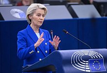 Sitzung des Europäischen Parlaments - Pascal Bastien/AP/dpa