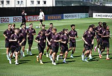 U21-Training - Angelika Warmuth/dpa