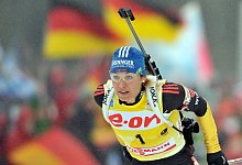 Magdalena Neuner - Martin Schutt/dpa-Zentralbild/dpa/Archivbild