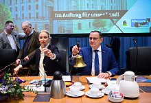 Nach der Bundestagswahl - Sitzung der AfD-Fraktion - Bernd von Jutrczenka/dpa