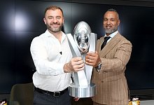 Zeljko Karajica und Patrick Esume - Michael Schwartz/dpa