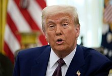 US-Pr&auml;sident Trump - Ben Curtis/AP/dpa