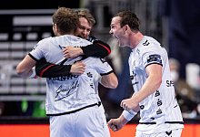 Jubel nach Spielende - Foto: Marius Becker/dpa