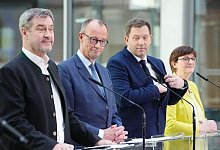 Koalitionsbildung - Kay Nietfeld/dpa