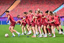 Frauenfußball-EM - Abschlusstraining Deutschland - Sebastian Christoph Gollnow/dpa