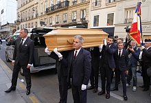 Trauerfeier für die italienische Schauspielerin Claudia Cardinale - Michel Euler/AP/dpa