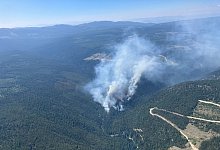 Waldbr&auml;nde in Kanada - ---/BC Wildfire Service/XinHua/dpa