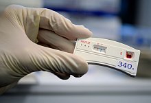 HIV-Schnelltest - Britta Pedersen/dpa-Zentralbild/dpa