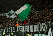 Protest der Hannover-Fans - Swen Pförtner/dpa
