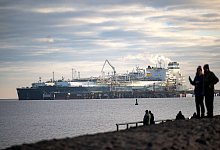 LNG-Terminal Wilhelmshaven - Sina Schuldt/dpa