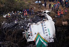 Flugzeugabsturz in Nepal - Yunish Gurung/AP/dpa