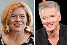 Julia Klöckner und Jörg Pilawa - Katharina Kausche/Sina Schuldt/dpa