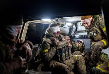 Ukraine-Krieg - Pokrowsk - Evgeniy Maloletka/AP/dpa