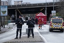 Polizeieinsatz - Foto: Michel Euler/AP/dpa