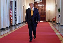 US-Pr&auml;sident Trump - Evan Vucci/AP/dpa