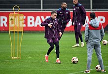 Training von Bayer - Federico Gambarini/dpa